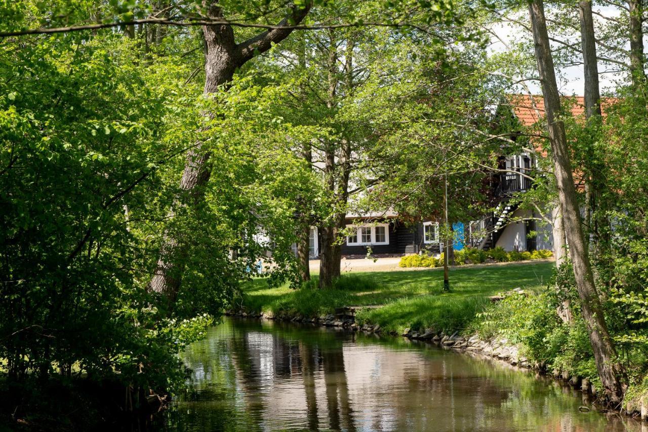 Spreewald Chalet Wohnung ブルク エクステリア 写真