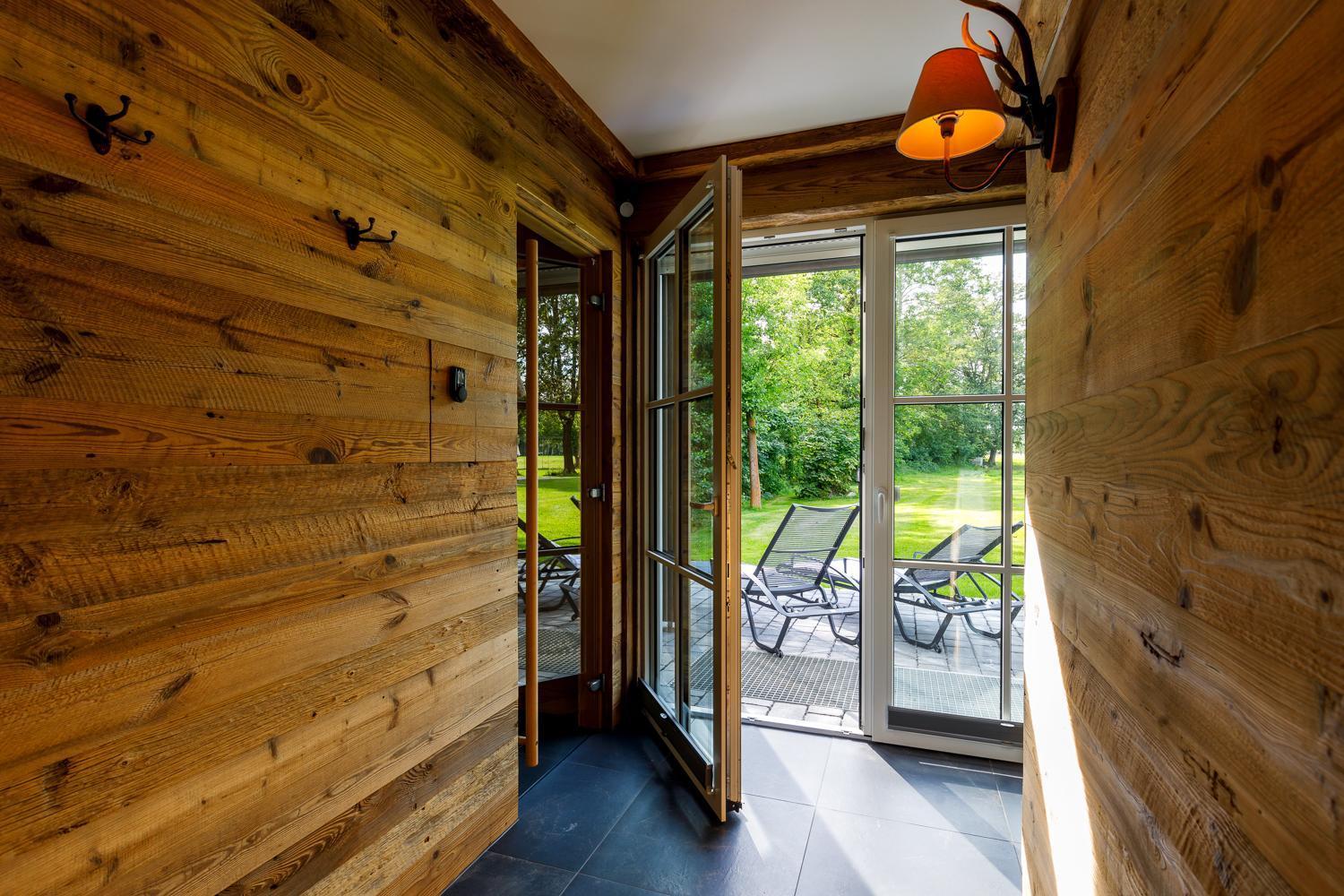 Spreewald Chalet Wohnung ブルク エクステリア 写真